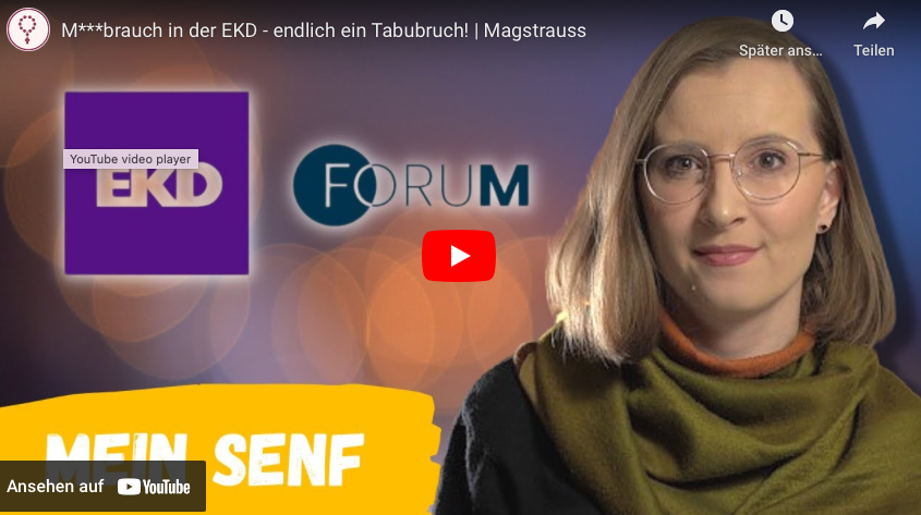 M***brauch in der EKD – endlich ein Tabubruch! Von Magstrauss