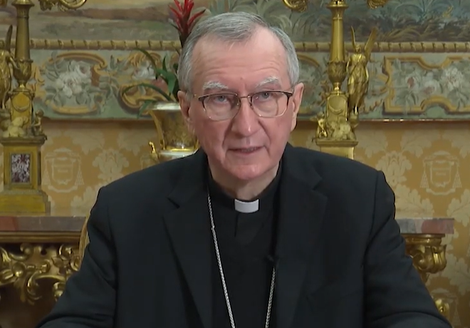 Kardinal Parolin stellt sich den Journalisten: Sanktionen gegen deutsche Bischöfe verfrüht