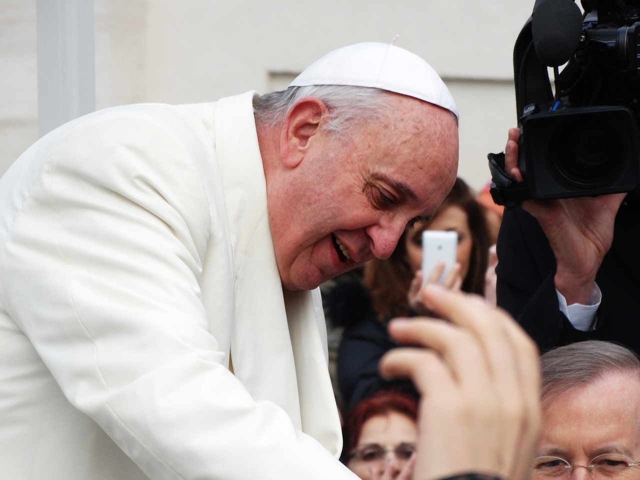 Papst Franziskus empfing freigelassene Geiseln